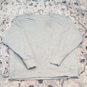 Aerie Women’s XS Heather Gray Crewneck Sweatshirt Cozy Soft Fleece Pullover